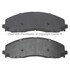 1001-1680M by MPA ELECTRICAL - Quality-Built Premium Disc Brake Pad Set - Semi-Metallic, with Hardware