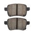 1001-1722C by MPA ELECTRICAL - Quality-Built Premium Ceramic Brake Pads w/ Hardware