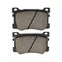 1001-1799C by MPA ELECTRICAL - Quality-Built Disc Brake Pad Set - Premium, Ceramic