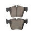 1001-1872M by MPA ELECTRICAL - Quality-Built Disc Brake Pad Set - Premium, Semi-Metallic