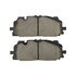 1001-1894C by MPA ELECTRICAL - Quality-Built Disc Brake Pad Set - Premium, Ceramic