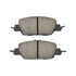 1001-2037C by MPA ELECTRICAL - Quality-Built Disc Brake Pad Set - Premium, Ceramic