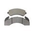 1002-0225M by MPA ELECTRICAL - Quality-Built Disc Brake Pad Set - Work Force, Heavy Duty