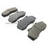 1002-1062M by MPA ELECTRICAL - Quality-Built Disc Brake Pad Set - Work Force, Heavy Duty