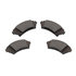1002-1076M by MPA ELECTRICAL - Quality-Built Work Force Heavy Duty Brake Pads w/ Hardware