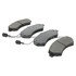 1002-1540BM by MPA ELECTRICAL - Quality-Built Disc Brake Pad Set - Work Force, Heavy Duty, with Hardware