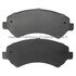 1002-1540BM by MPA ELECTRICAL - Quality-Built Disc Brake Pad Set - Work Force, Heavy Duty, with Hardware