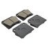 1003-0009C by MPA ELECTRICAL - Quality-Built Black Series Ceramic Brake Pads