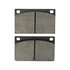 1003-0043C by MPA ELECTRICAL - Quality-Built Disc Brake Pad Set - Black Series, Ceramic