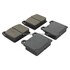 1003-0045AM by MPA ELECTRICAL - Quality-Built Black Series Semi-Metallic Brake Pads