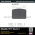 1003-0045AM by MPA ELECTRICAL - Quality-Built Black Series Semi-Metallic Brake Pads