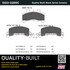 1003-0289C by MPA ELECTRICAL - Quality-Built Disc Brake Pad Set - Black Series, Ceramic