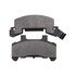 1003-0289C by MPA ELECTRICAL - Quality-Built Disc Brake Pad Set - Black Series, Ceramic