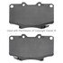 1003-0502AM by MPA ELECTRICAL - Quality-Built Black Series Semi-Metallic Brake Pads w/ Hardware