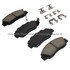 1003-0503C by MPA ELECTRICAL - Quality-Built Disc Brake Pad Set - Black Series, Ceramic, with Hardware