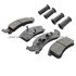 1003-0505M by MPA ELECTRICAL - Quality-Built Disc Brake Pad Set - Black Series, Semi-Metallic, with Hardware