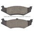 1003-0512C by MPA ELECTRICAL - Quality-Built Black Series Ceramic Brake Pads w/ Hardware