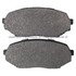 1003-0525C by MPA ELECTRICAL - Quality-Built Black Series Ceramic Brake Pads w/ Hardware