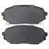 1003-0525M by MPA ELECTRICAL - Quality-Built Black Series Semi-Metallic Brake Pads w/ Hardware