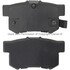 1003-0537BC by MPA ELECTRICAL - Quality-Built Disc Brake Pad Set - Black Series, Ceramic, with Hardware