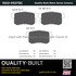 1003-0537BC by MPA ELECTRICAL - Quality-Built Disc Brake Pad Set - Black Series, Ceramic, with Hardware