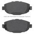 1003-0571C by MPA ELECTRICAL - Quality-Built Disc Brake Pad Set - Black Series, Ceramic, with Hardware