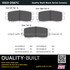 1003-0567C by MPA ELECTRICAL - Quality-Built Black Series Ceramic Brake Pads w/ Hardware