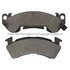 1003-0614M by MPA ELECTRICAL - Quality-Built Black Series Semi-Metallic Brake Pads w/ Hardware