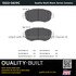 1003-0619C by MPA ELECTRICAL - Quality-Built Black Series Ceramic Brake Pads w/ Hardware