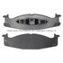 1003-0632C by MPA ELECTRICAL - Quality-Built Disc Brake Pad Set - Black Series, Ceramic, with Hardware