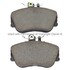 1003-0645M by MPA ELECTRICAL - Quality-Built Black Series Semi-Metallic Brake Pads w/ Hardware