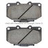 1003-0647C by MPA ELECTRICAL - Quality-Built Black Series Ceramic Brake Pads w/ Hardware