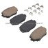 1003-0680C by MPA ELECTRICAL - Quality-Built Black Series Ceramic Brake Pads w/ Hardware