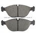 1003-0682M by MPA ELECTRICAL - Quality-Built Disc Brake Pad Set - Black Series, Semi-Metallic, with Hardware