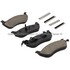 1003-0690C by MPA ELECTRICAL - Quality-Built Black Series Ceramic Brake Pads w/ Hardware