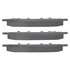 1003-0699C by MPA ELECTRICAL - Quality-Built Disc Brake Pad Set - Black Series, Ceramic, with Hardware