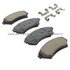 1003-0699C by MPA ELECTRICAL - Quality-Built Disc Brake Pad Set - Black Series, Ceramic, with Hardware