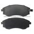 1003-0700C by MPA ELECTRICAL - Quality-Built Disc Brake Pad Set - Black Series, Ceramic, with Hardware