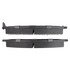 1003-0701M by MPA ELECTRICAL - Quality-Built Disc Brake Pad Set - Black Series, Semi-Metallic, with Hardware