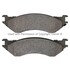 1003-0702M by MPA ELECTRICAL - Quality-Built Disc Brake Pad Set - Black Series, Semi-Metallic, with Hardware