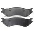 1003-0702C by MPA ELECTRICAL - Quality-Built Disc Brake Pad Set - Black Series, Ceramic, with Hardware