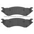 1003-0702M by MPA ELECTRICAL - Quality-Built Disc Brake Pad Set - Black Series, Semi-Metallic, with Hardware