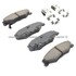 1003-0732C by MPA ELECTRICAL - Quality-Built Black Series Ceramic Brake Pads w/ Hardware