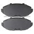 1003-0748M by MPA ELECTRICAL - Quality-Built Disc Brake Pad Set - Black Series, Semi-Metallic, with Hardware