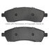 1003-0757C by MPA ELECTRICAL - Quality-Built Disc Brake Pad Set - Black Series, Ceramic, with Hardware