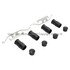 1003-0763C by MPA ELECTRICAL - Quality-Built Disc Brake Pad Set - Black Series, Ceramic, with Hardware