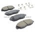 1003-0764AC by MPA ELECTRICAL - Quality-Built Black Series Ceramic Brake Pads w/ Hardware