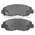 1003-0764C by MPA ELECTRICAL - Quality-Built Disc Brake Pad Set - Black Series, Ceramic, with Hardware