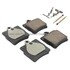 1003-0779C by MPA ELECTRICAL - Quality-Built Disc Brake Pad Set - Black Series, Ceramic, with Hardware