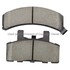 1003-0789C by MPA ELECTRICAL - Quality-Built Disc Brake Pad Set - Black Series, Ceramic, with Hardware